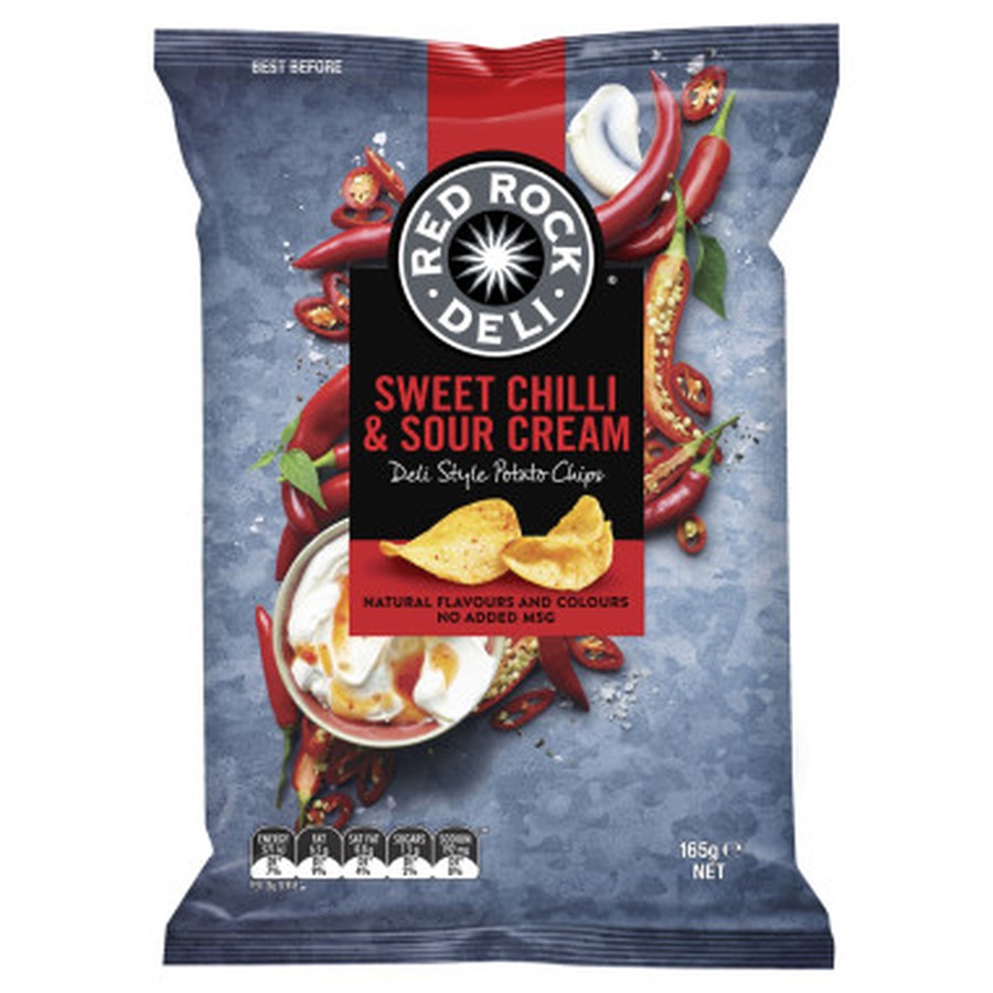 Red Rock Deli Sweet Chilli & Sour Cream — product photo
